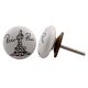 Paris Eiffel Tower Flat Drawer Knob